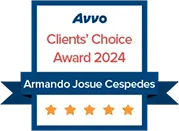 Avvo Clients' Choice Award 2024