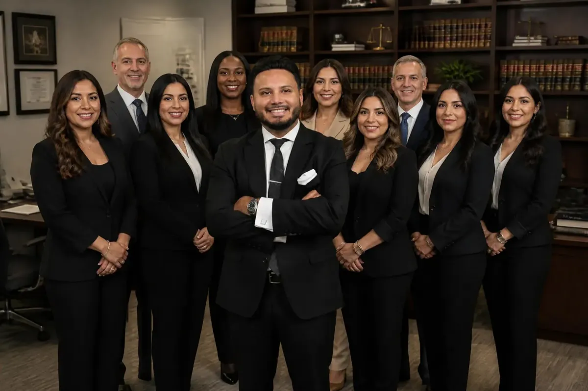 Armando Cespedes, Esq. with the team at The Cespedes Law Firm, L.C.